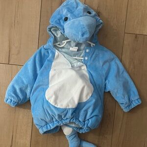 Blue shark Hooded Costume for Kids